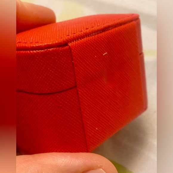 Red Jewelry Box with Gold Button 🌸💎❤️ - Picture 4 of 4